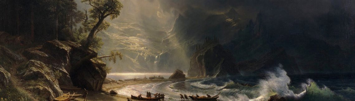 Albert Bierstadt - Puget Sound On The Pacific Coast