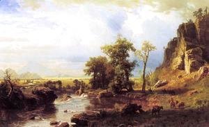 Albert Bierstadt - North Fork Of The Platte Nebraska
