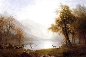 Albert Bierstadt - Valley In Kings Canyon