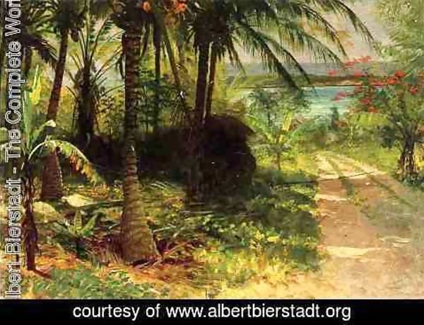 Albert Bierstadt - Tropical Landscape
