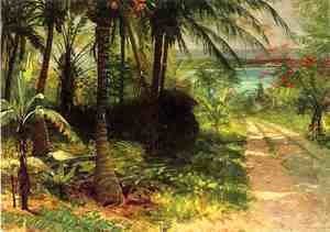 Albert Bierstadt - Tropical Landscape