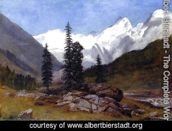 Albert Bierstadt - Rocky Mountain