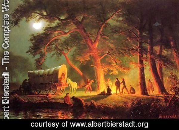 Albert Bierstadt - Oregon Trail