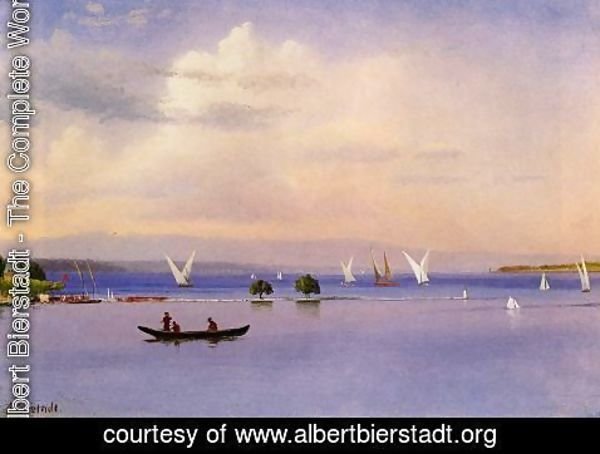 Albert Bierstadt - On The Lake