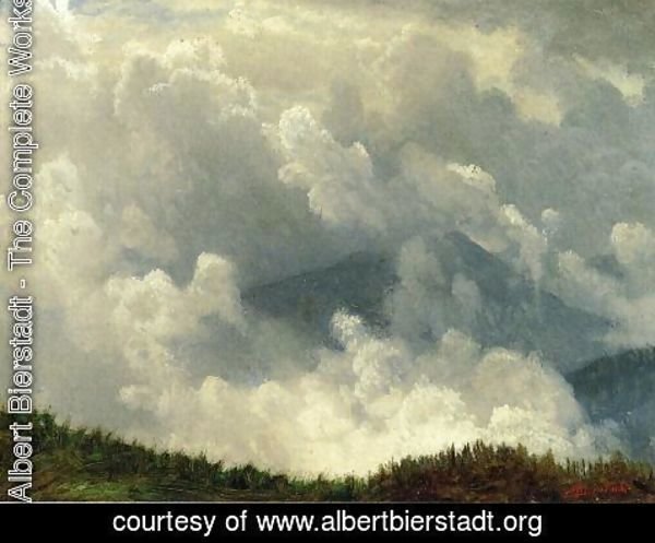 Albert Bierstadt - Mountain Mist
