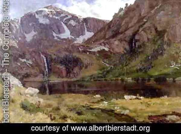 Albert Bierstadt - Mountain Lake