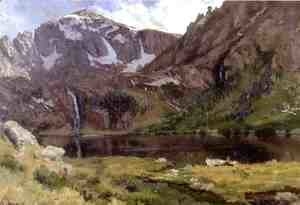 Albert Bierstadt - Mountain Lake