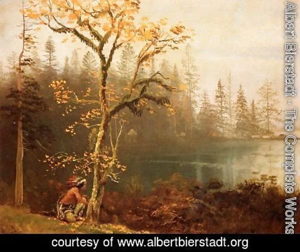 Albert Bierstadt - Indian Scout