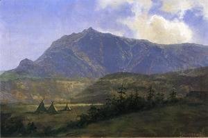 Albert Bierstadt - Indian Encampment