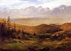 Albert Bierstadt - In The Foothills Of The Mountais
