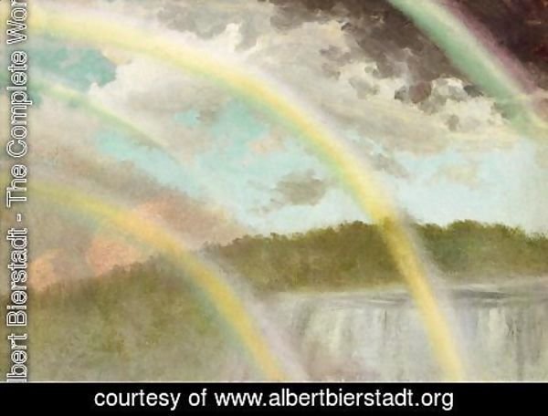 Albert Bierstadt - Four Rainbows Over Niagara Falls