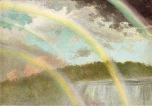 Albert Bierstadt - Four Rainbows Over Niagara Falls