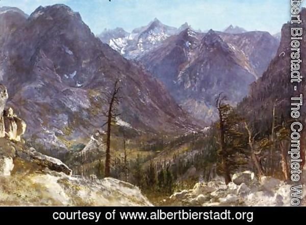 Albert Bierstadt - Estes Park  Colorado