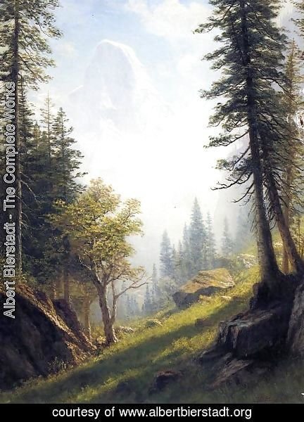 Albert Bierstadt - Among The Bernese Alps