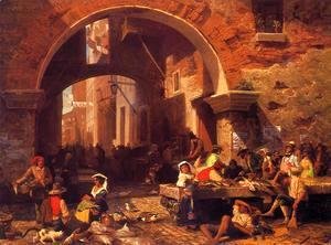 Albert Bierstadt - The Portico Of Octavia