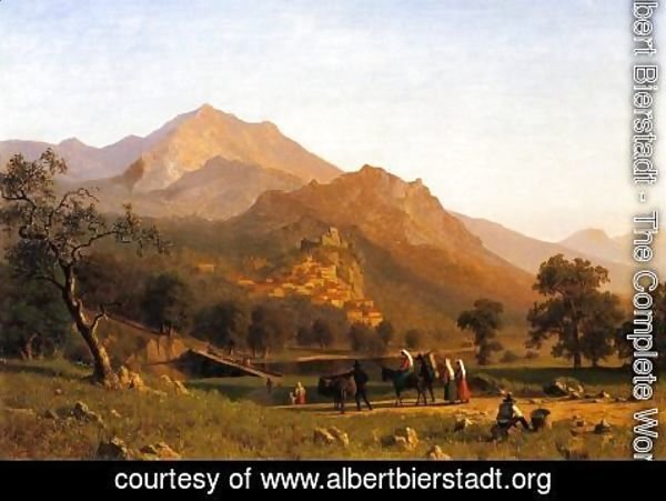 Albert Bierstadt - Rocca De Secca