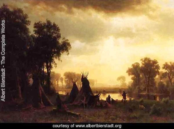 An Indian Encampment