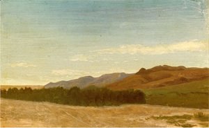 Albert Bierstadt - The Plains Near Fort Laramie