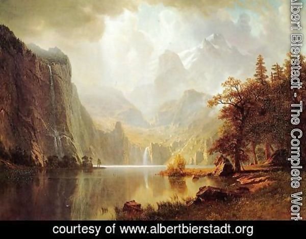 Albert Bierstadt - In The Mountains