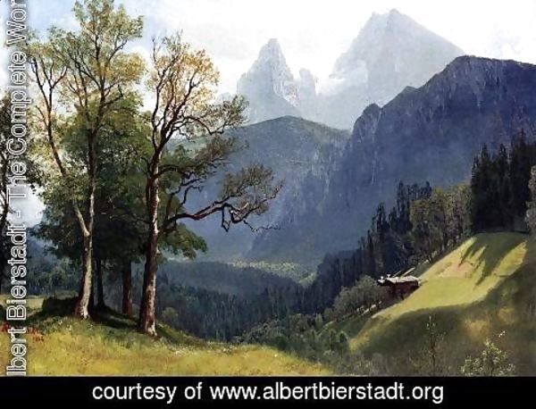 Albert Bierstadt - Tyrolean Landscape