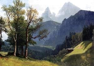 Albert Bierstadt - Tyrolean Landscape