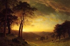 Albert Bierstadt - Sacramento River Valley