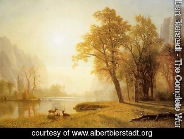 Albert Bierstadt - Kings River Canyon  California
