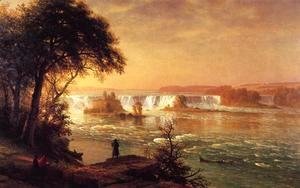 Albert Bierstadt - The Falls Of St  Anthony