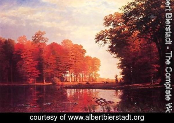 Albert Bierstadt - Autumn Woods