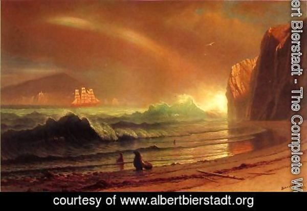 Albert Bierstadt - The Golden Gate