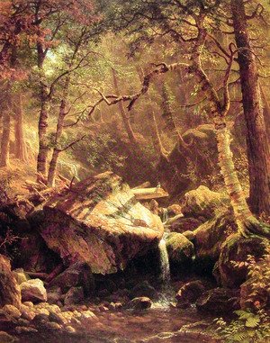 Albert Bierstadt - The Mountain Brook